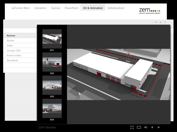 Referenzen Bilder Multimedia-Browser «ZEM»