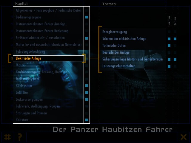 Referenzen Bilder E-Learning «Panzerhaubitzen-Fahrer»