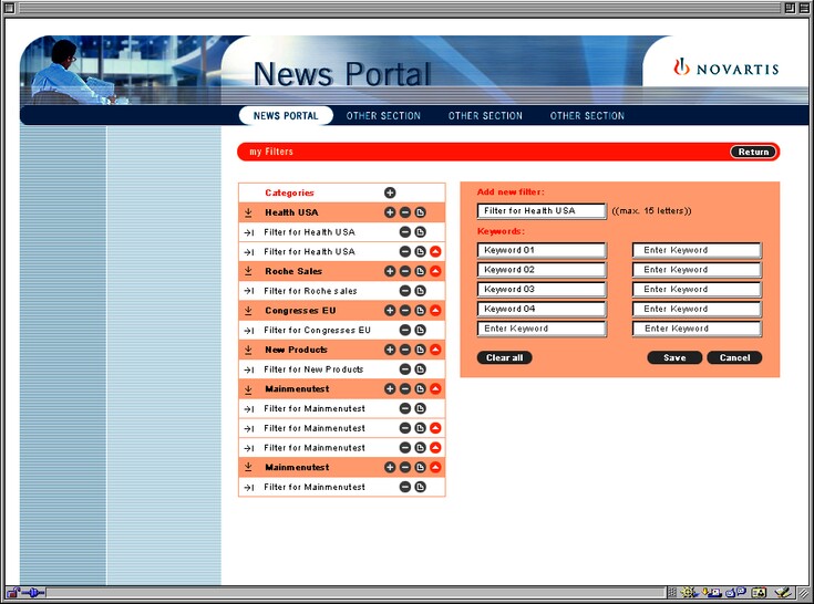 Referenzen Bilder Intranet «News Portal»