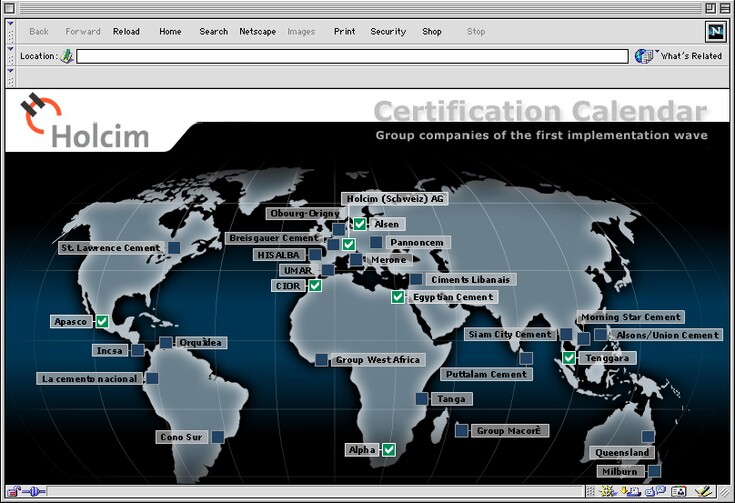 Referenzen Bilder Microsite «Certification»