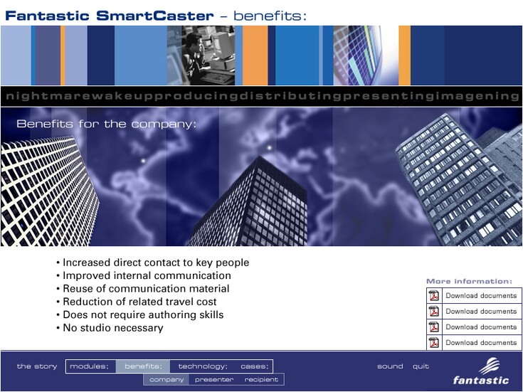 Referenzen Bilder CD-ROM «Smart Caster»