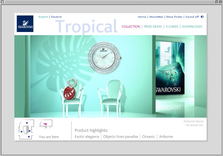 Referenzen Bilder E-Marketing «Tropical»