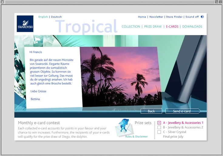 Referenzen Bilder E-Marketing «Tropical»