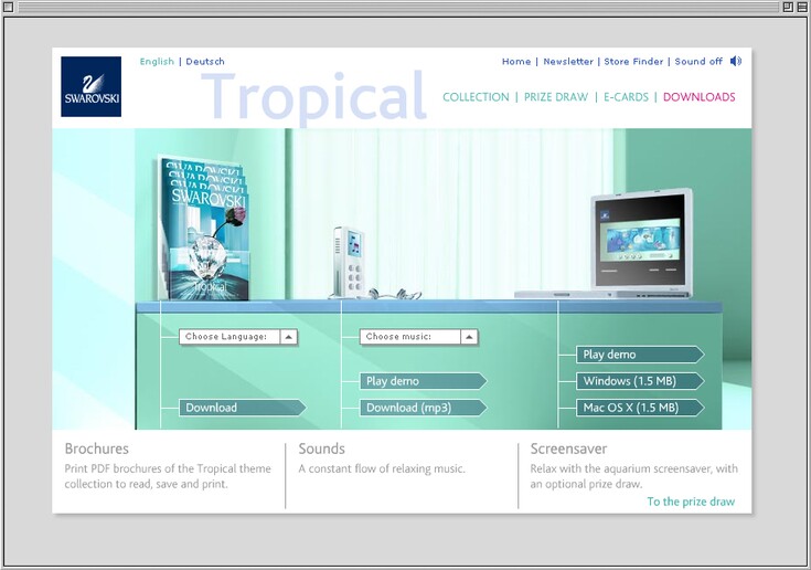 Referenzen Bilder E-Marketing «Tropical»