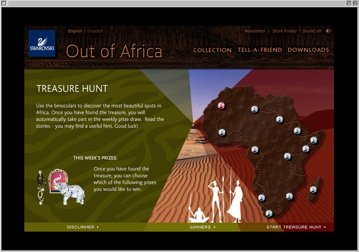 Referenzen Bilder E-Marketing «Out of Africa»