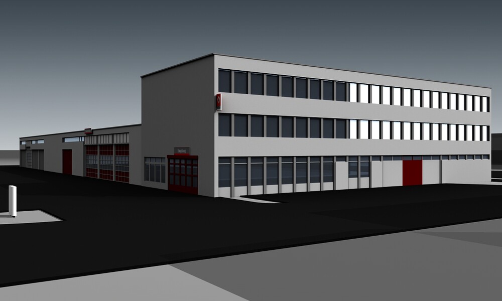 Referenzen Bilder 3D-Modell Hauptsitz