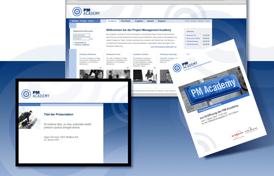 Referenzen Bilder Kommunikation PM Academy