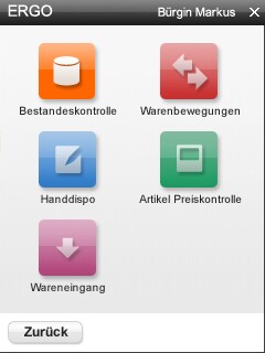 Referenzen Bilder App Warenerfassung