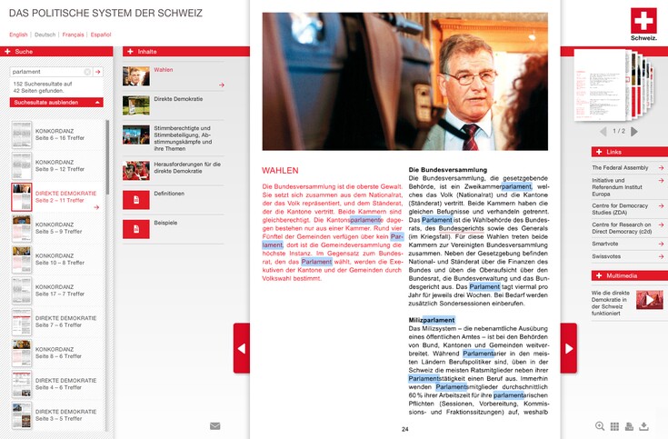 Referenzen Bilder E-Book Schweiz