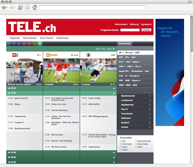 Referenzen Bilder TV-Portal