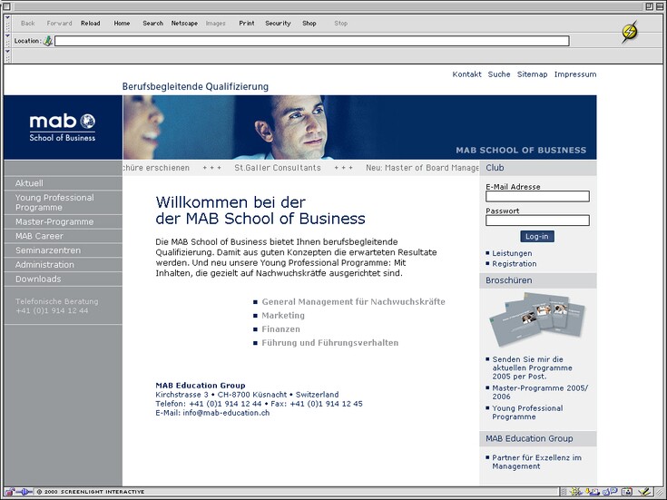 Referenzen Bilder Corporate-Website