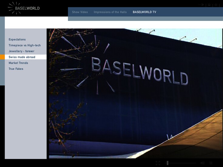 Referenzen Bilder CD Baselworld