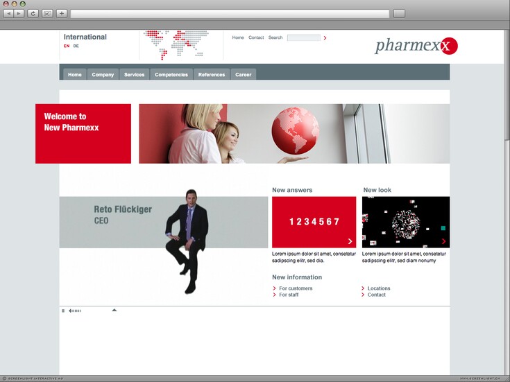 Referenzen Bilder Website-Plattform