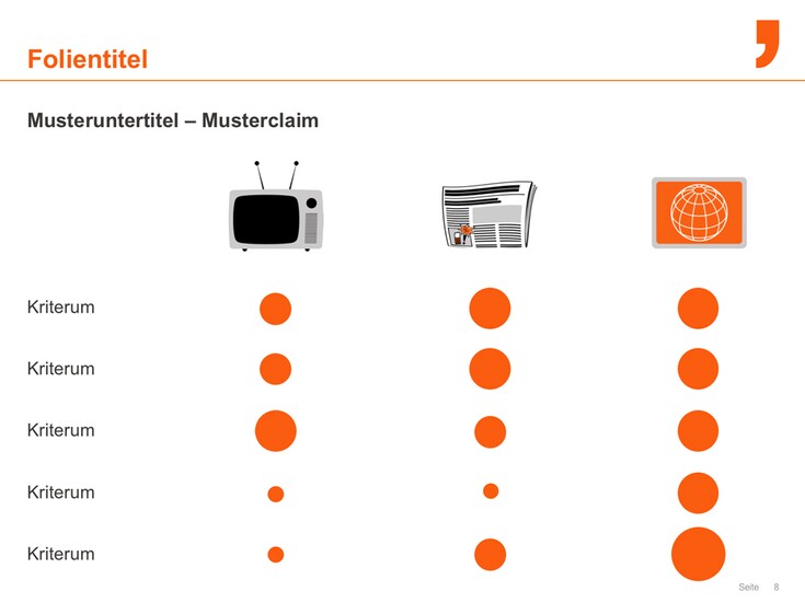 Referenzen Bilder PowerPoint-Präsentation